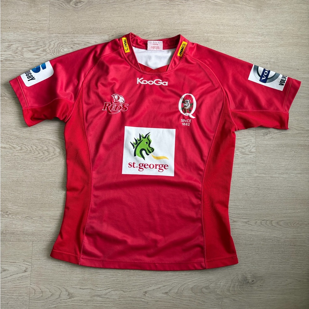 2011 Queensland Reds Kooga rugby union jersey